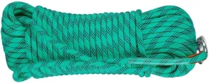 10mm Static Rope Camping Safety Rope 1100kg High Strength Safety Rope for Working at Height Climbing Equipment for Rappelling,Caving, Indoor Outdoor Camping (Color : Green, Size : 10mm x 40m)