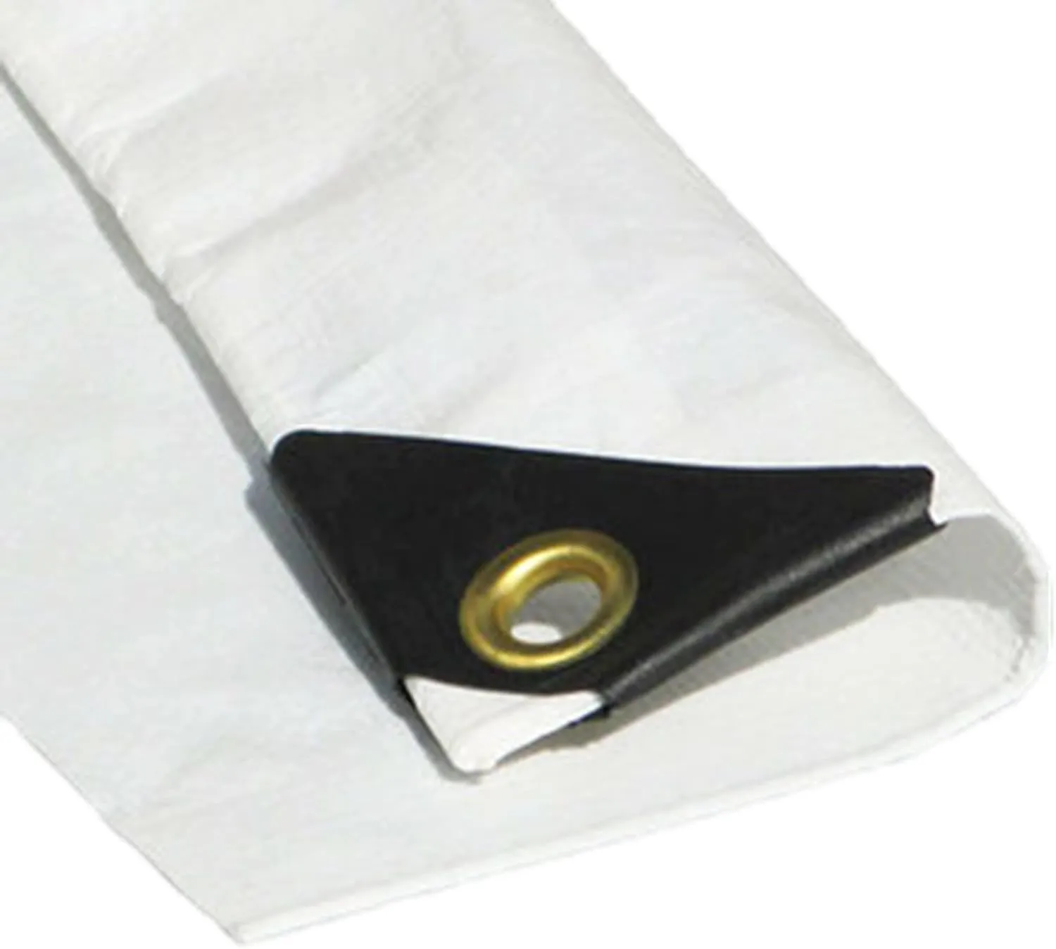 12 x 18 White Color Mil Heavy Duty Tarp w/ UV Protection by Tarps, X1E-TARP-WHITE-1218