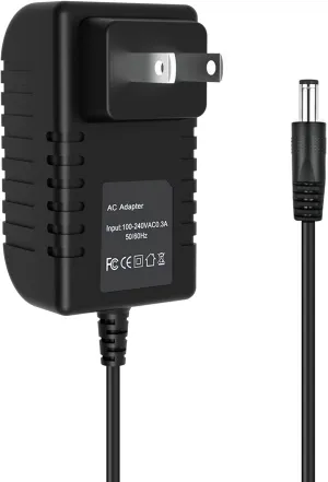 12V AC DC Adapter   4 Plug Tip Compatible with SANNCE 4CH 8CH and 16CH Channel HDMI Digital