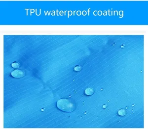 1.4 2m Waterproof Beach Blanket Outdoor Portable Picnic Mat Camping Ground Mat Mattress Outdoor Camping Picnic Mat Blanket (Color : Green)