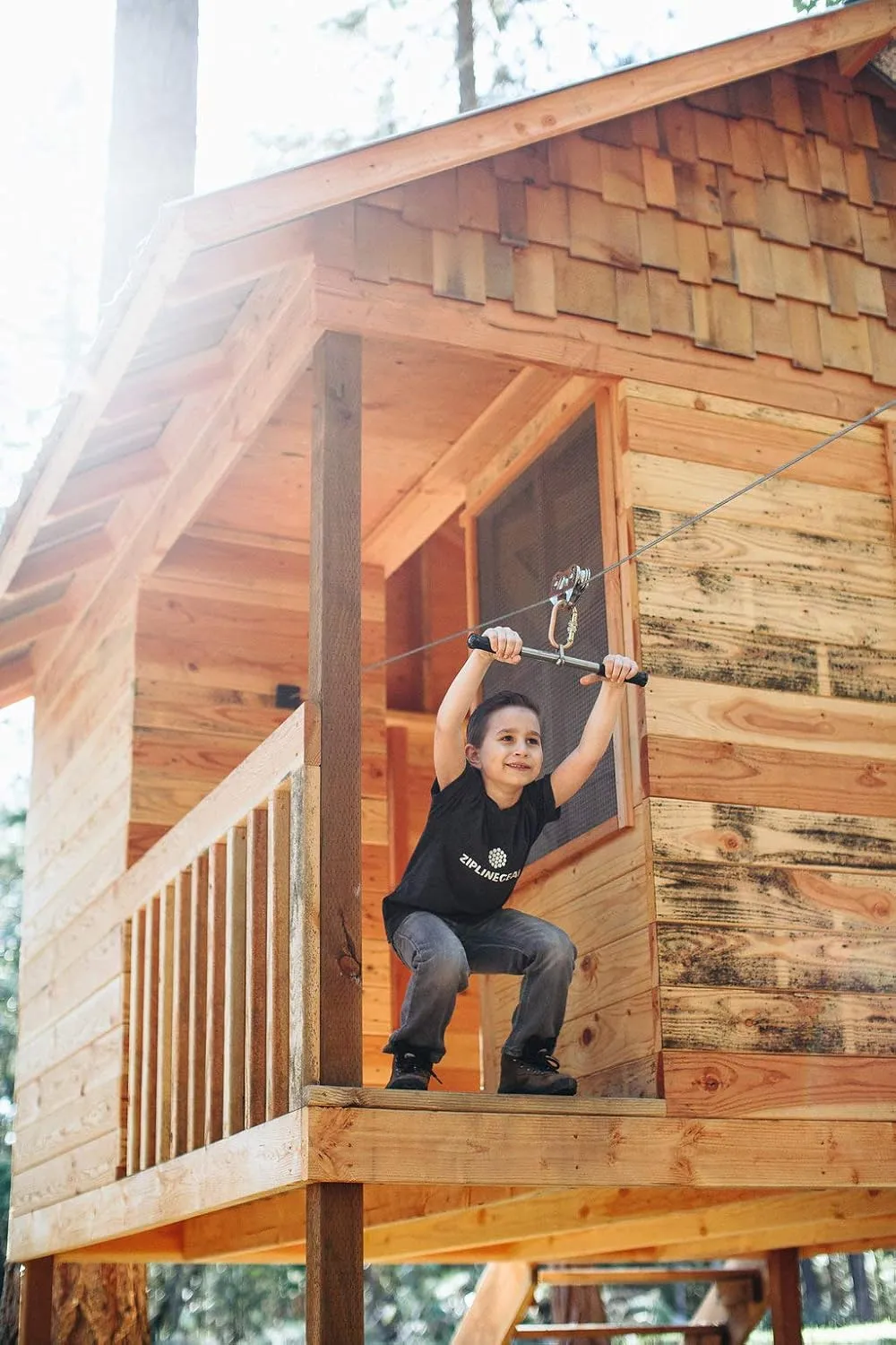 150' Rogue Zip Line Kit (One Set of Riding Gear)