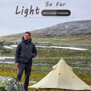 2-3 Person Camp Tent Watrerproof Ultralight Lightweight 20D Backpacking Camping Tent for Outdoor Hiking Trekking Avaible (Trekking Pole is NOT Included)