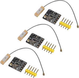 3pcs GPS BDS Dual-Mode Module Flight Control Satellite Positioning Navigator, ATGM336H Replacement NEO-M8N NEO-6M for Arduino