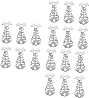 3sets Fishbone Tent Hook Tent Accessories Heavy Duty Pegs Ground Stakes for Outdoor Camping 6pcs*3