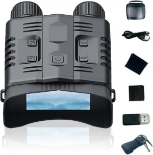52mp Infrared Device 4k High-Definition 3.2'' Large Screen Binoculars Goggles (Without Battery)