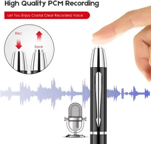 64GB Digital Voice Recorder for Lectures - EVIDA Voice Activated Audio Recorder Long Battery Life Recording Device with Playback,Mp3, Noise Reduction