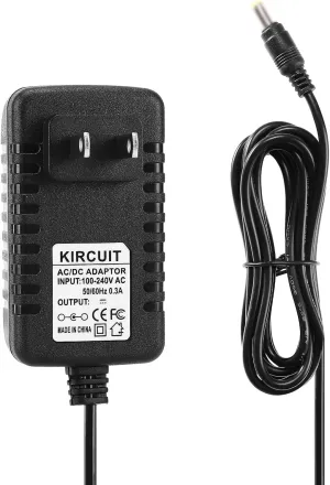 6.6ft Long Cable Ac Dc Adapter for Sangean WFR-28 WFR-28D, PR-D9W 1CH-7CH AM FM Weather Alert Portable Radio FM-RDS WiFi Digital Receiver Streaming Internet Radio Player Charger