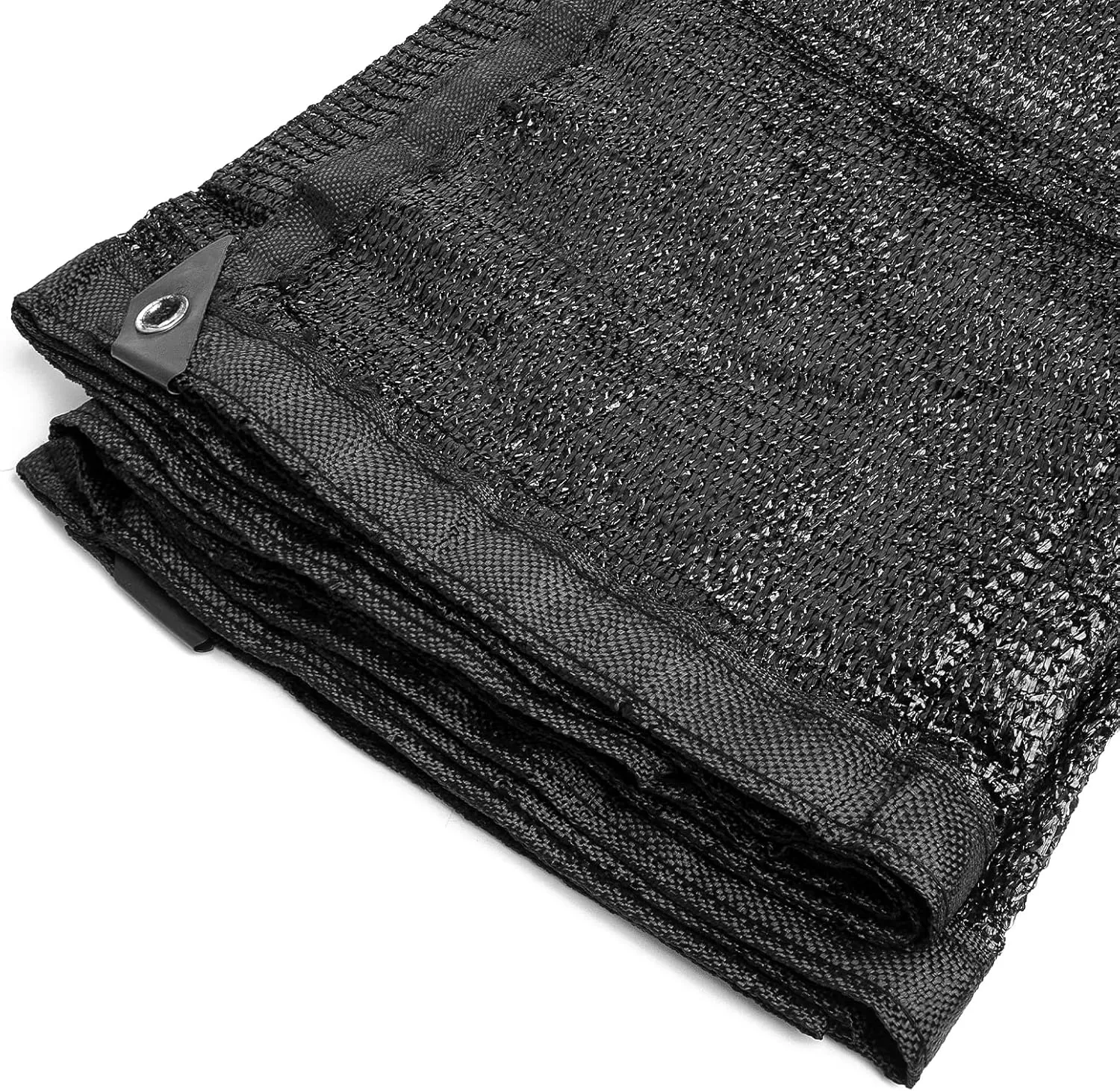 70% Sunblock Shade Cloth Net Black UV Resistant, Garden Shade Mesh Tarp for Plant Cover, Greenhouse, Barn. Top Shade Cloth Quality Panel for Flowers, Plants, Patio Lawn (6.5×20ft(2×6m))