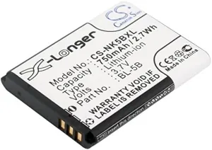 750mAh Replacement Battery for Minox DCC 5.0 DCC 5.1 Digital Classic DCC 5.1 (3.7V)