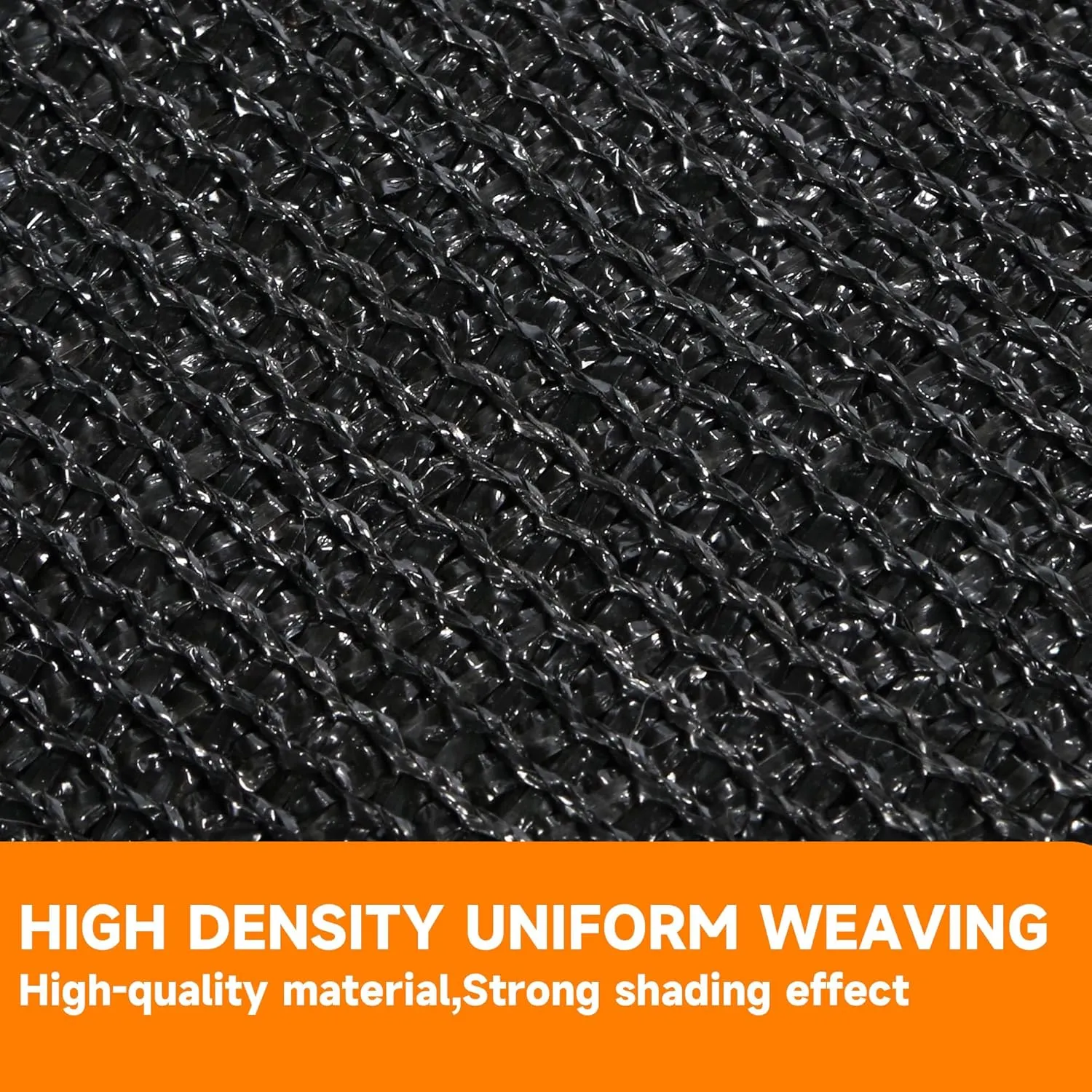 90% Shading Rate 10'x10' Black Shade Cloth,UV Resistant Durable Mesh Tarp with Grommets&Reinforced Edges, Shade Net Using for Plants Cover, Greenhouse, Dog Kennel, Patio, Chicken House