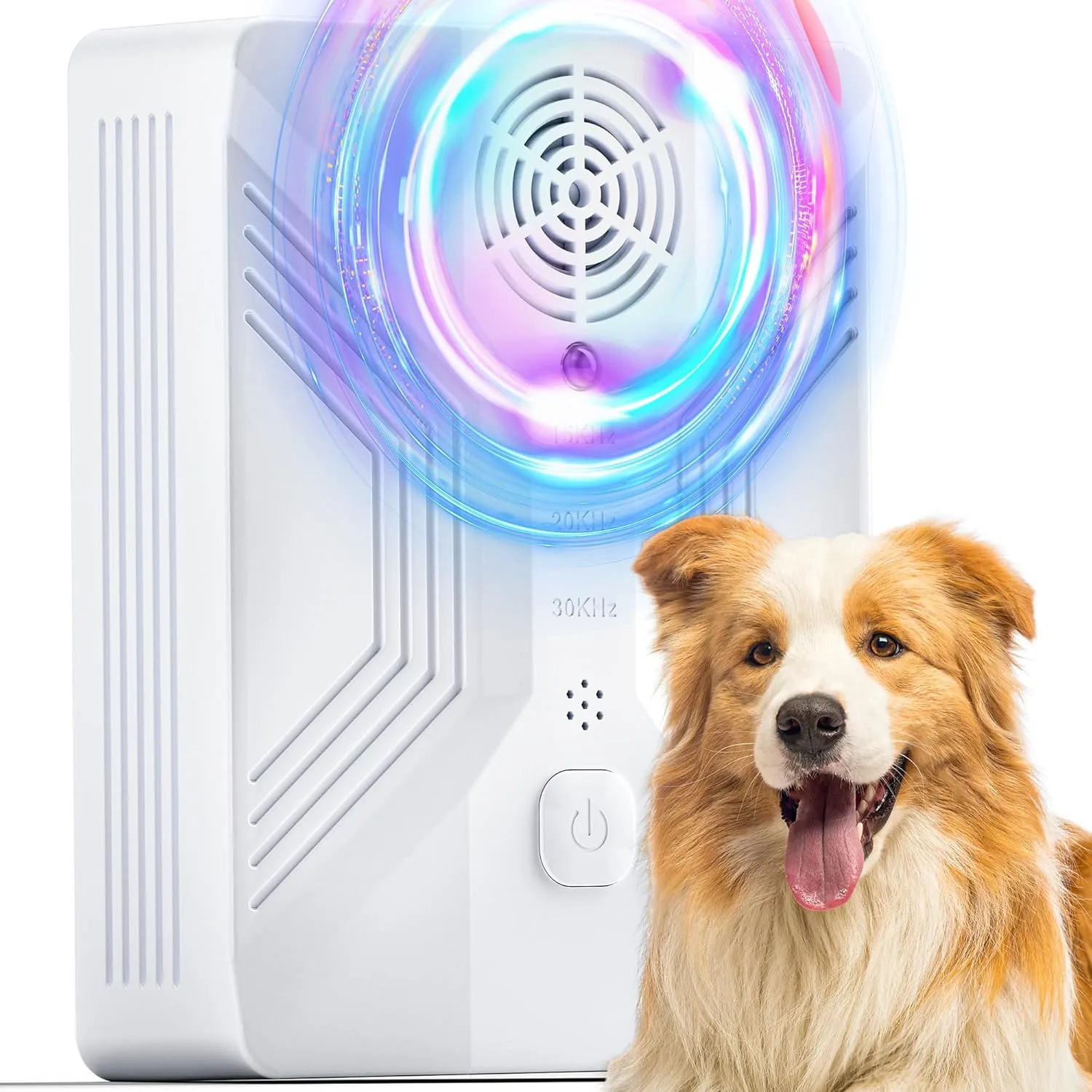 Anti Barking Device, 3 Modes Ultrasonic Dog Bark Deterrent Devices, 50FT Effective Range Rechargeable Anti Barking Device for Dogs, Dog Barking Silencer for Almost Dogs Indoor Outdoor