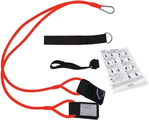 BB Bands Baseball Softball Resistance Training Bands - Arm Strength, Pitching Conditioning Equipment, 3 Strengths (Youth, Adult, Heavy), 7 Colors, Includes Anchor Strap, Door Mount, Bag, Workout Guide