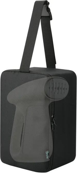 Beautyflier Carrying Bag for Bear Handheld Clothes Steamer, Portable Organizer Case for Compact Handheld Steamer, Travel Storage Bag with Adjustable Hand Strap, Bag Only (Black)