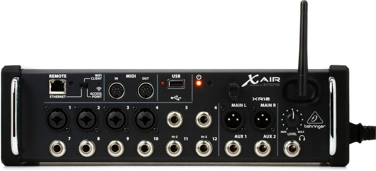 Behringer X Air XR12 12-channel Tablet-controlled Digital Mixer