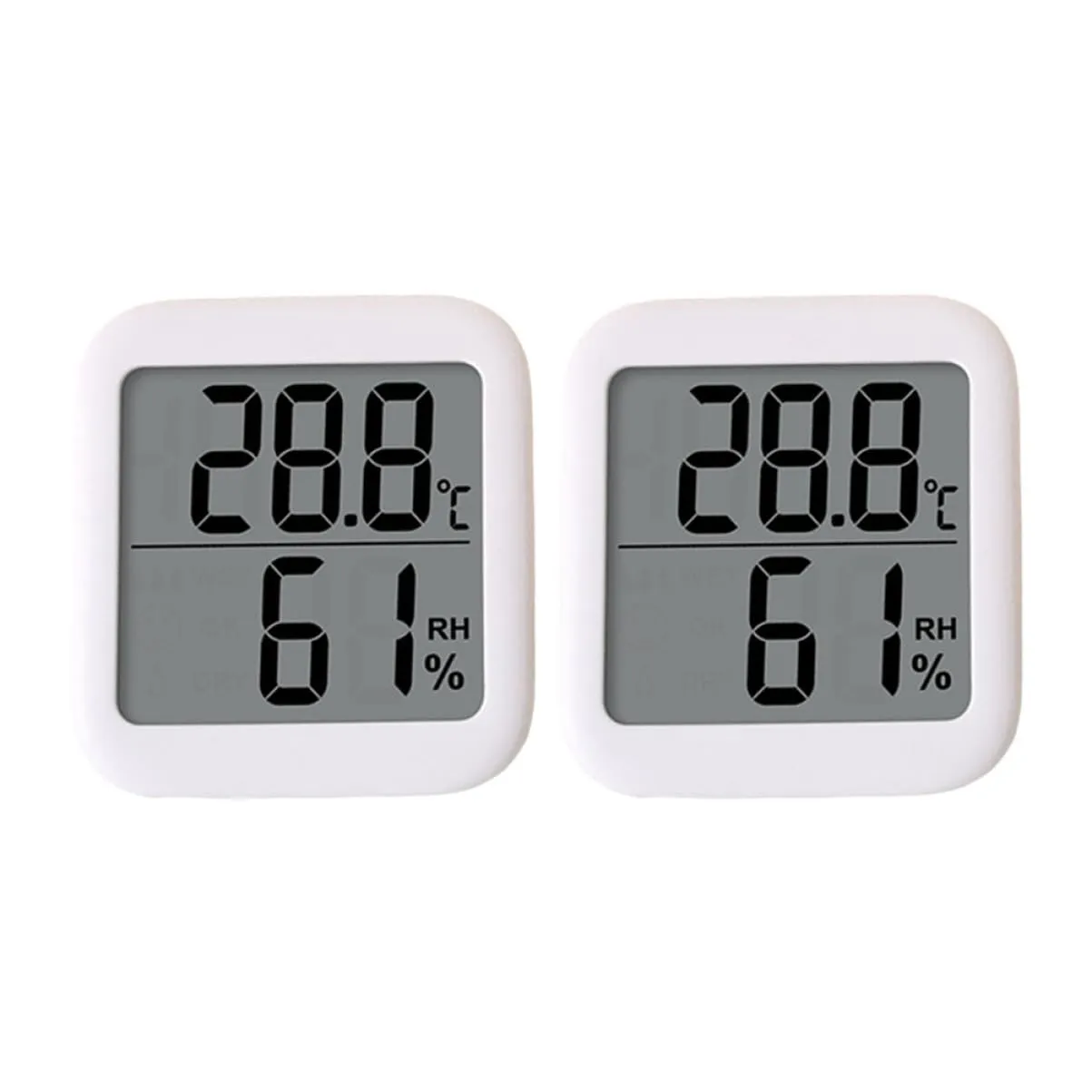 BESTonZON Thermometer for Infants House Digital Hygrometers Room Thermometer Gauge Temperature Humidity Monitor for Home Use