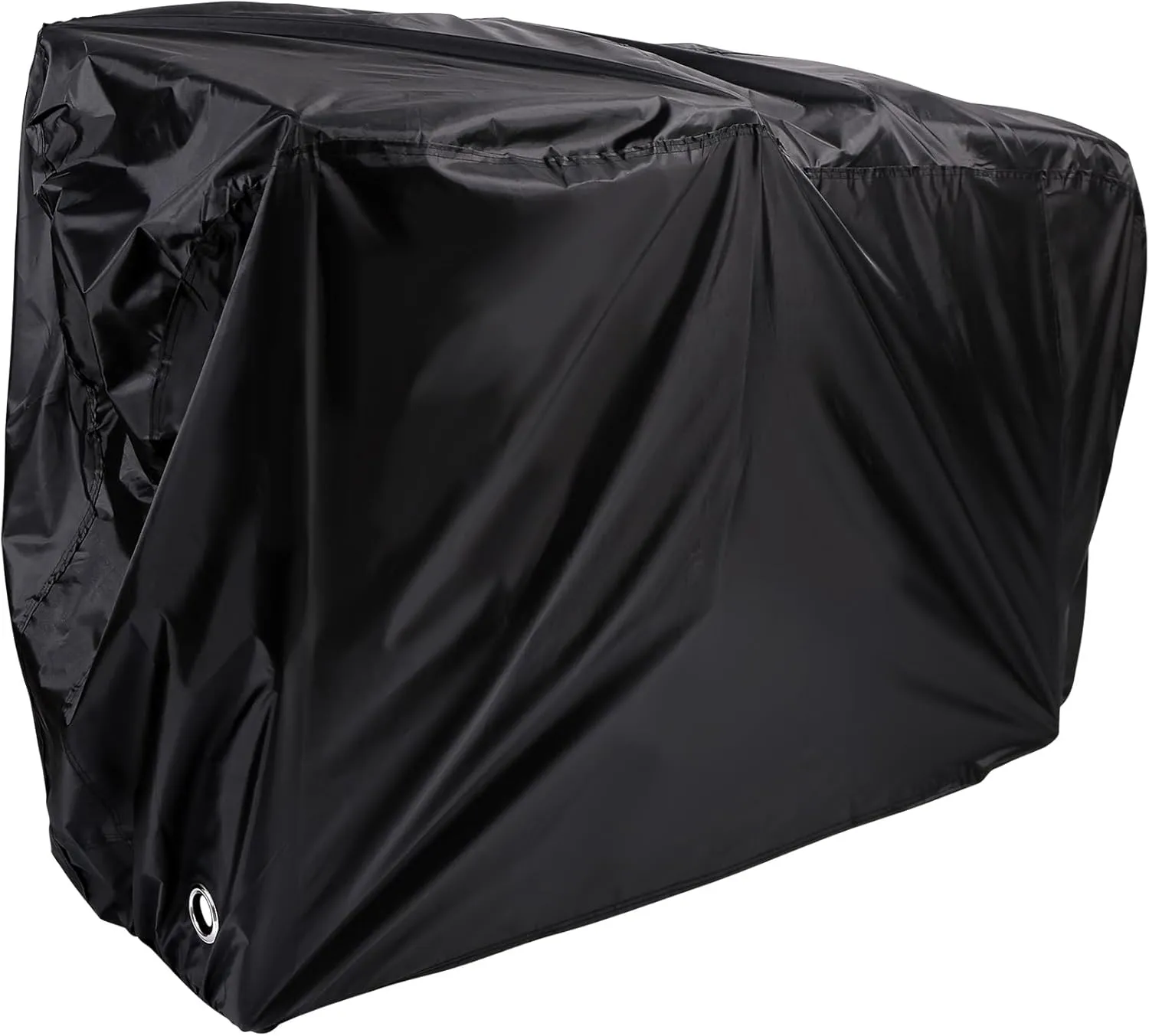 Bicycle Cover Waterproof Outdoor Bicycle Storage Anti-UV Cold Weather Rain Snow Wind Proof Tarp Tent Shed Dust Dirt M, Black