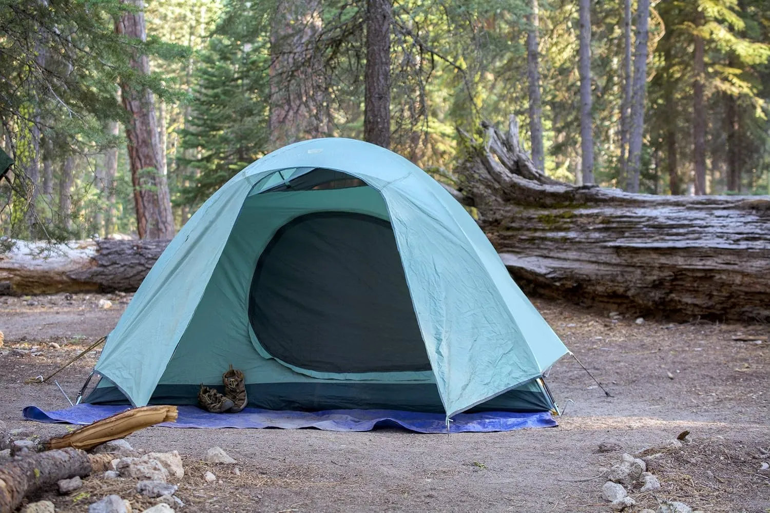 Blue Multi-Purpose Flexible Rain & Waterproof Regular Duty Polyethylene Tarp - 10'x10'