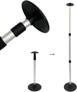 Boat Cover Support Pole System with 3-Stage Height Adjustable, Telescoping Aluminum Boat Pole Boat Accessories, 23"-57", 1 Pcs