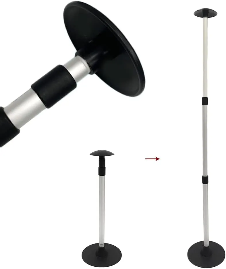 Boat Cover Support Pole System with 3-Stage Height Adjustable, Telescoping Aluminum Boat Pole Boat Accessories, 23"-57", 1 Pcs