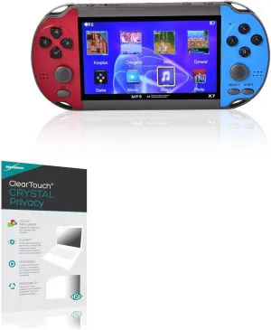 BoxWave Screen Protector Compatible with mgtt PSP High Definition Handheld Game Machine (4.3 in) - ClearTouch Crystal Privacy (2-Pack), Privacy Screen Protector Flexible Film Clear