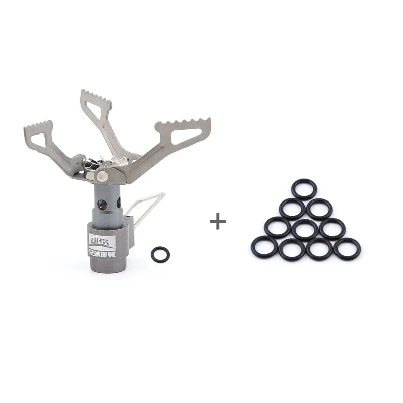 BRS Stove BRS-3000T Titanium Super Light And Flowing Outdoor Camping Gas Stove Mini Pocket 25g