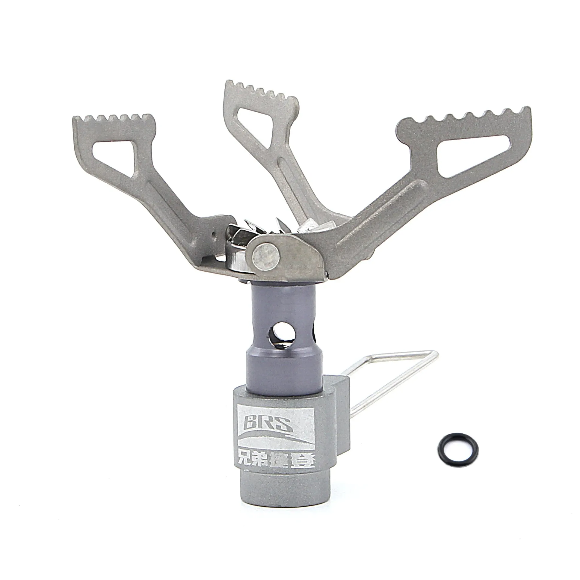 BRS Stove BRS-3000T Titanium Super Light And Flowing Outdoor Camping Gas Stove Mini Pocket 25g