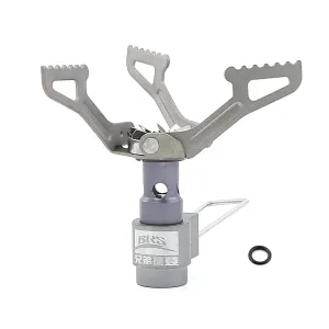 BRS Stove BRS-3000T Titanium Super Light And Flowing Outdoor Camping Gas Stove Mini Pocket 25g