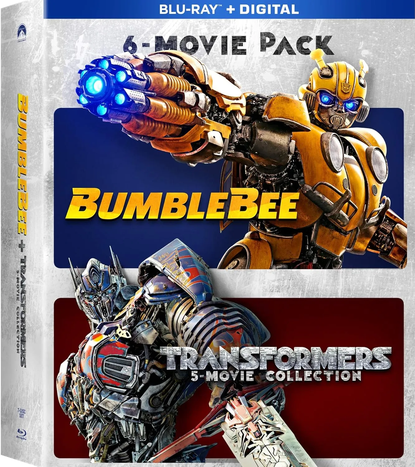 Bumblebee & Transformers Ultimate 6-Movie Collection [Blu-ray   Digital]
