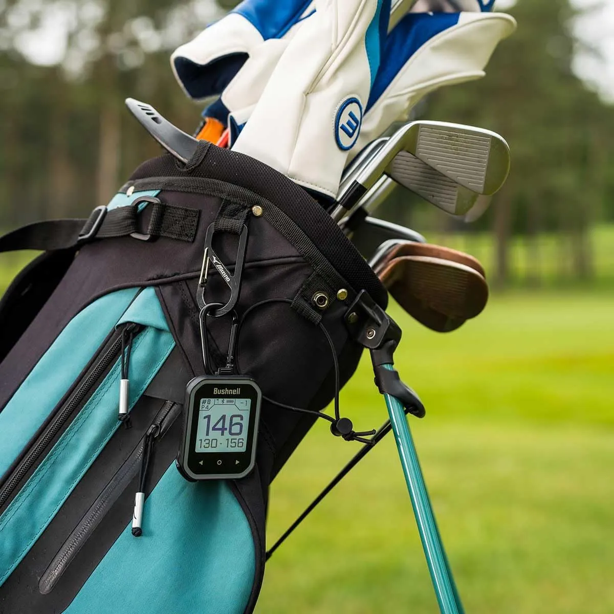 Bushnell Phantom 3 (Orange) Slope Golf GPS Handheld Gift Box Bundle - Touchscreen, Auto Course, Hole Recognition & Auto-Prompt Score Entry with PlayBetter Wall Adapter & Protective Case