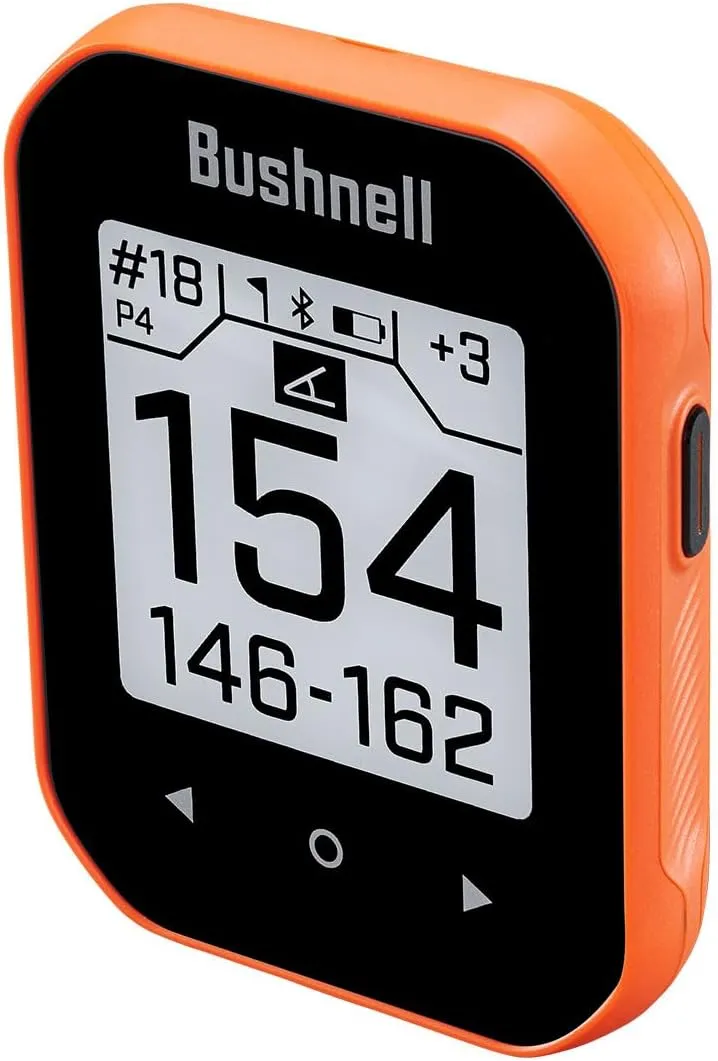 Bushnell Phantom 3 (Orange) Slope Golf GPS Handheld Gift Box Bundle - Touchscreen, Auto Course, Hole Recognition & Auto-Prompt Score Entry with PlayBetter Wall Adapter & Protective Case