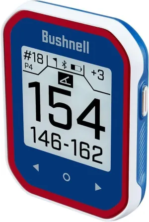 bushnellgolf Golf Phantom 3 Handheld Slope GPS, Touchscreen Display, Belt Clip & Carabiner, (Blue)