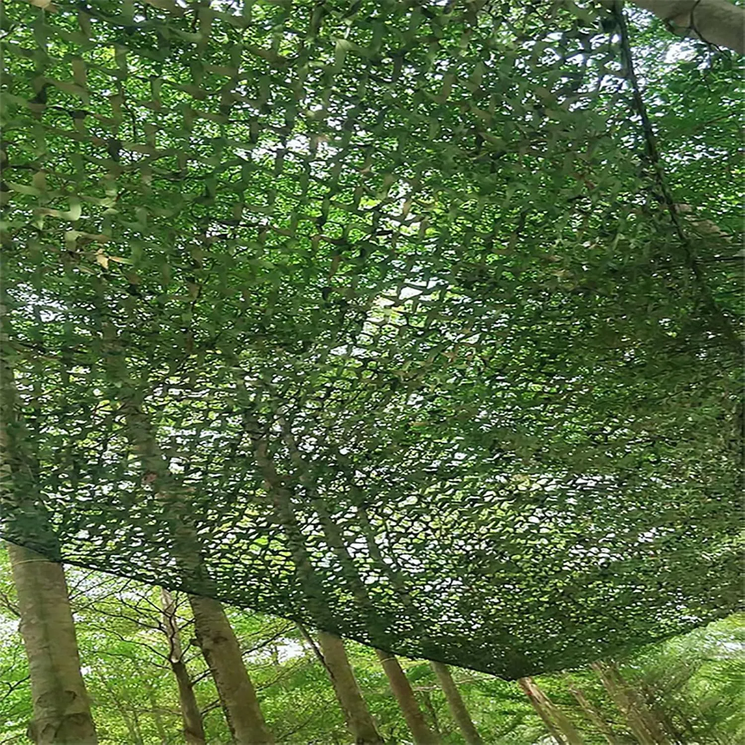 Camouflage Netting Camo Netting Camo Tarp, Outdoor Woodland Camo Netting Shelters for Hunting Camping Sun Shade Jungle Party Decoration Blind Shooting, 4×7m/13×23ft