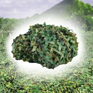 Camouflage Netting Camo Netting Camo Tarp, Outdoor Woodland Camo Netting Shelters for Hunting Camping Sun Shade Jungle Party Decoration Blind Shooting, 4×7m/13×23ft