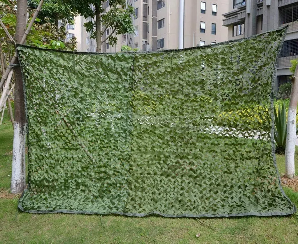 Camouflage Netting Tarp Sunscreen Nets Camo Netting Truck for Outdoor Camping Military Hunting Shooting Blind Watching Hide Party Decorations