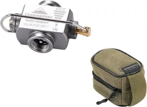 Camping Gas Refill Adapter Z15 with Little Canvas Storage Bag