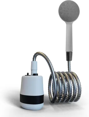 Camping Showerhead Outdoor Shower kit Camping Portable Shower Camping Outdoor Shower Handheld Electric Shower Battery Powered Compact Handheld Rechargeable Camping Showerhead