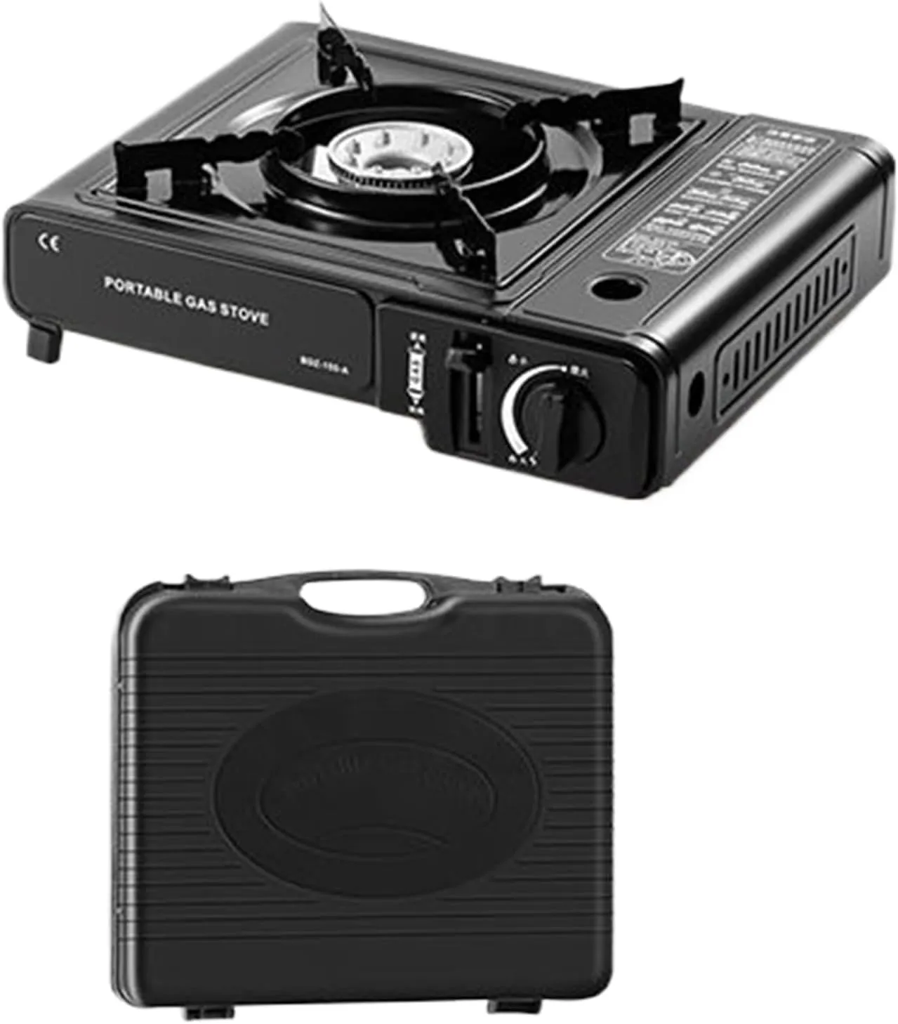 Camping Stove - Lightweight Outdoor Cooker with 2900W Burner, Compact Camp Cooking Equipment for BBQ, Tailgates, Backyard Grilling, Easy Flame Control Gadget for Travel and Adventure