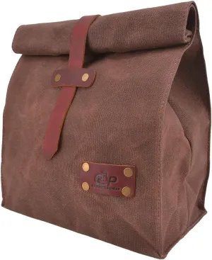 Canvas Camping Storage Multi-Purpose Bag Water Resistant for Travel Camping Hiking Camping Storage (Coffee (NO WAIST BELT))