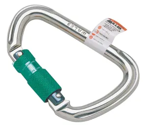 Carabiner, 1 in., Dbl Action Twist-Lock