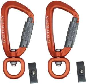 Carabiner, Keychain, Spring Buckle，Made of high Hardness Aluminum which is Suitable for hammocks, Home Tools, Camping, Hiking, utilities, and etc.