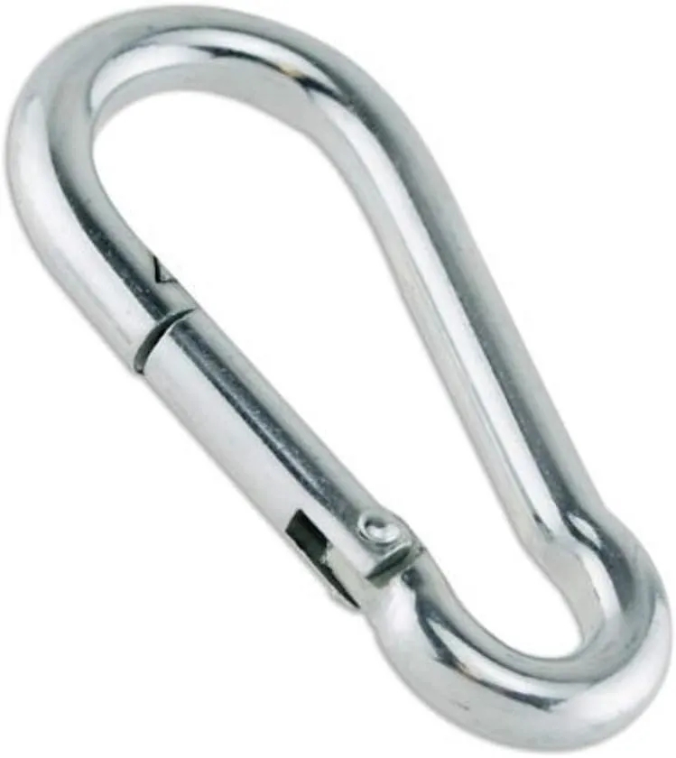 Carabiner Zinc Snap Clips 1/4" for Baseball Batting Cages Multi Uses