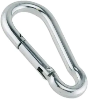 Carabiner Zinc Snap Clips 1/4" for Baseball Batting Cages Multi Uses