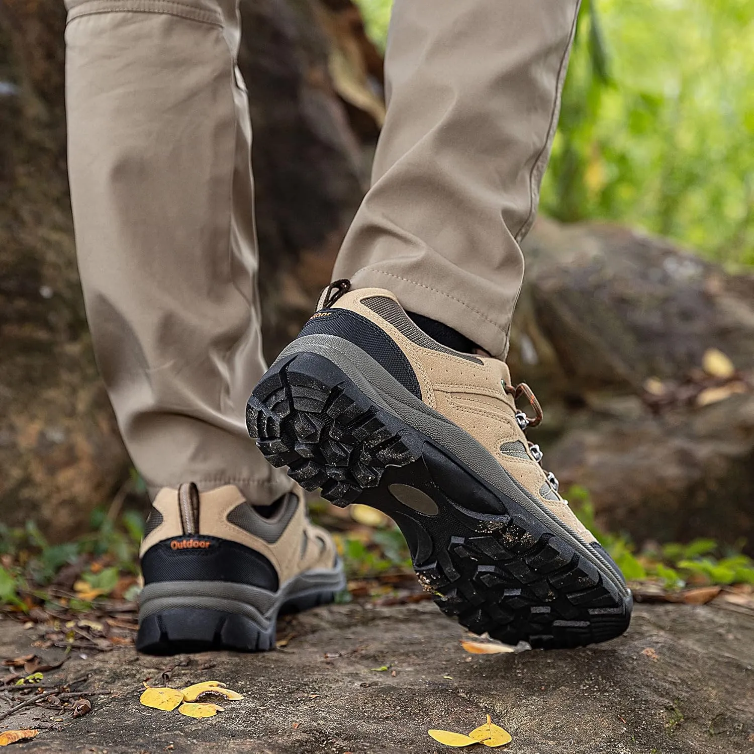 CC-Los Mens Hiking Shoes Outdoor Comfortable Trekking Shoe Lightweight Working Sneaker