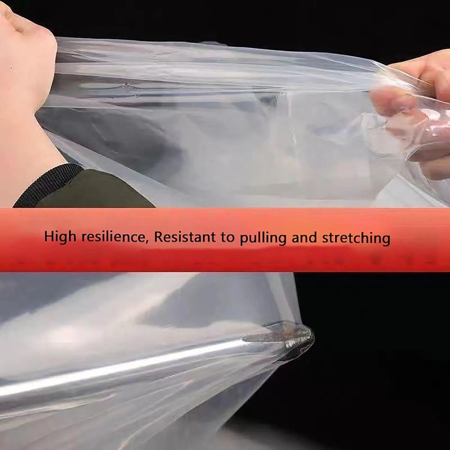 Clear Waterproof Tarps,Transparent Heavy Duty Water Resistant Tarp Cover,7x7 Ft 7x10ft 7x13ft Tarpaulin Transparent of Patio,for Patio,Porch and Outdoor(13x13 ft(4x4m))