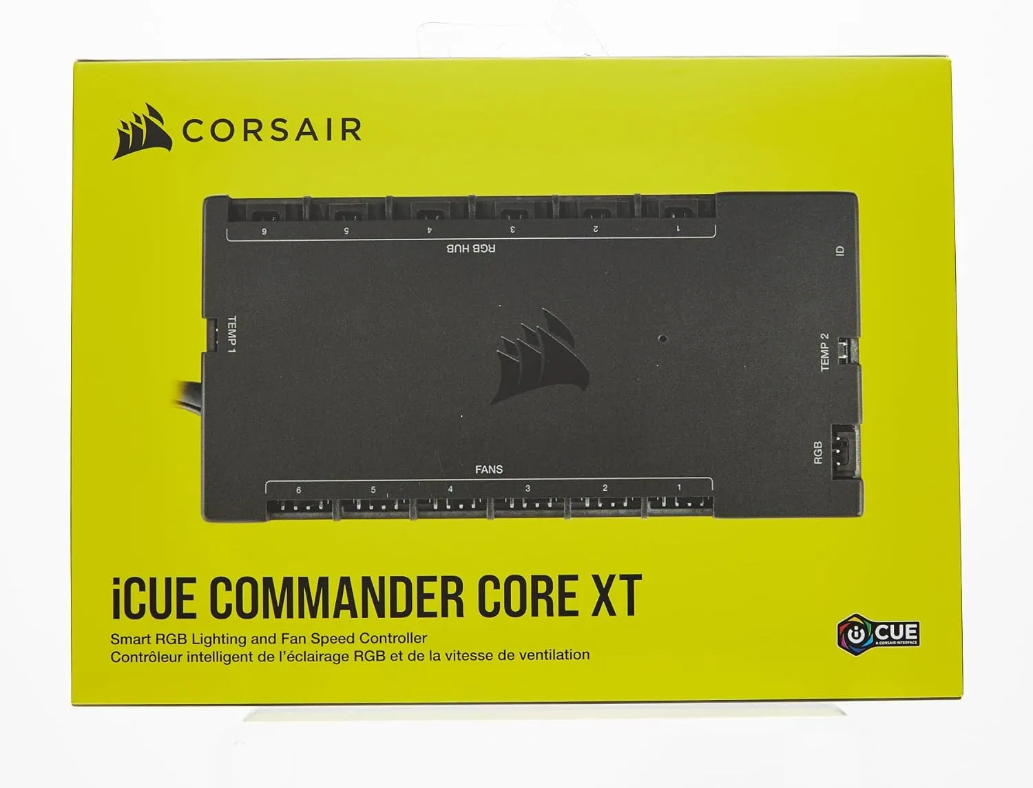 CORSAIR iCUE COMMANDER CORE XT, Digital Fan Speed and RGB Lighting Controller