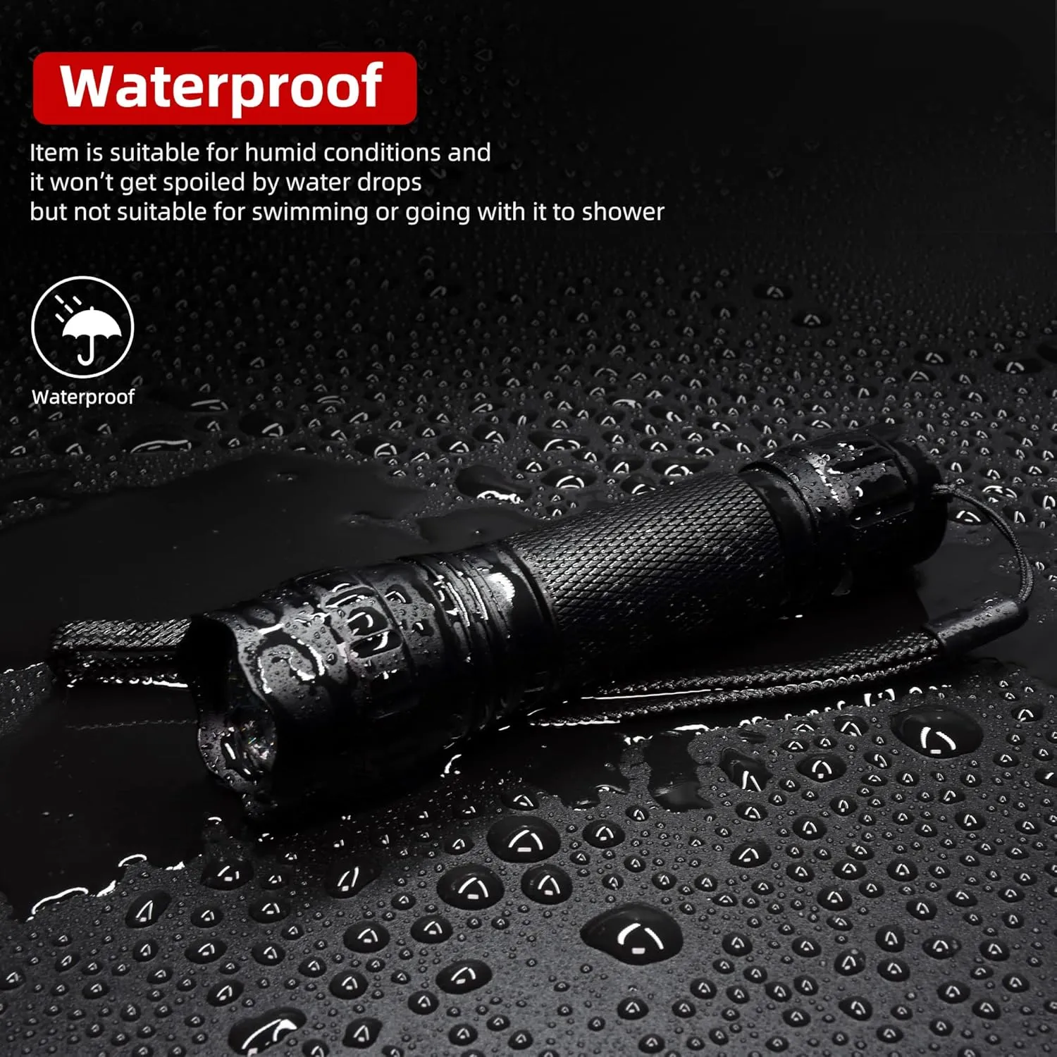 DARKBEAM ir Flashlight Infrared 940nm Light LED Rechargeable Mini for Night Vision, Handheld Tactical ir Illuminator, Focus Adjustable, Portable for Hunting, Observation, Search