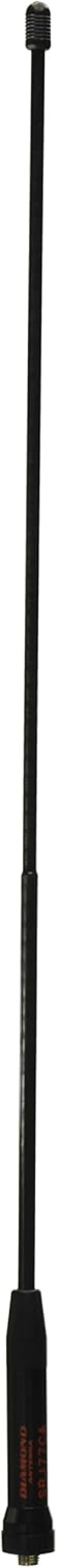 Diamond (Original) SRJ77CA 144/440 MHz. Dual-Band High Gain Handheld Antenna Rx: 120~900 MHz. (Gain: 440 Mhz. 2.15 dBi, Max Power: 10 Watts, Length: 15") Reverse SMA