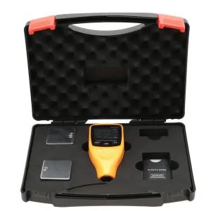 Digital Paint Thickness Tester Mini Coating Thickness Gauge Tools Kit for Car Body, Manufacturing, Metal Processing, Commodity Inspection.