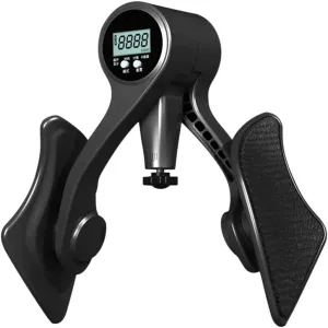 Digital Thigh Master Exerciser Strength Adjustable Pelvic Floor Training Device Battery Powered Men Women Yoga Fitness Equipment