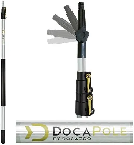 DOCA Boat Hook - Christmas Light Pole Hanger Tool - Durable & Lightweight Utility Hook for Docking, Tree Debris Removal